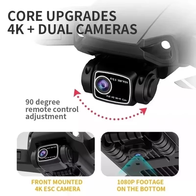 L900 pro/se/max drone 4k profi - Drone Kit Vtol avaliação e preço