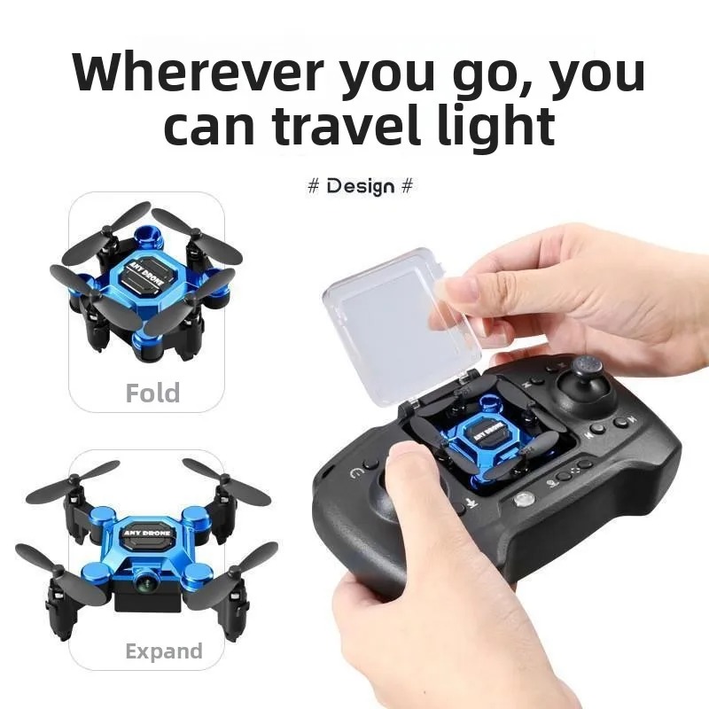 Mini Drone Dobrável com Câmera - Drone Kit Tricopter avaliação e preço