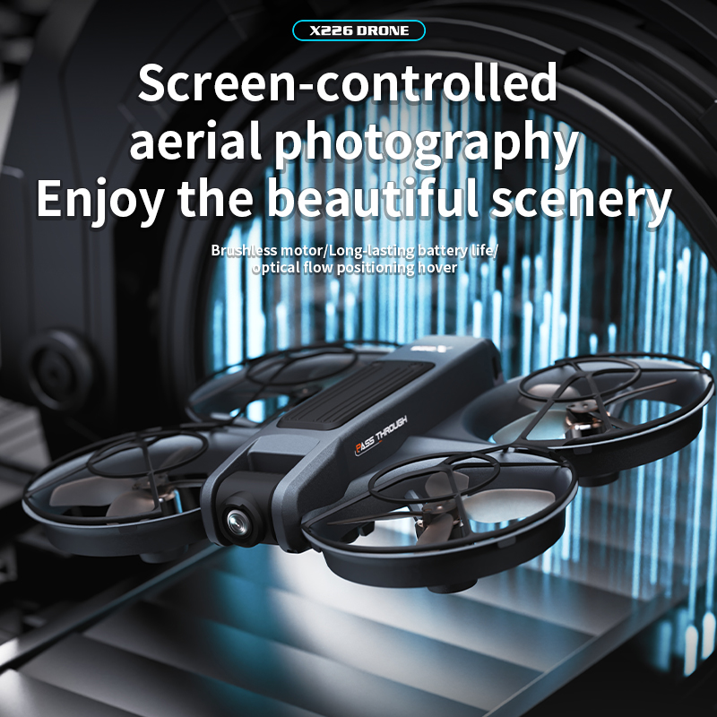 Drone Brand+ X226 VR FPV 8K co - Drone Kit Tricopter avaliação e preço